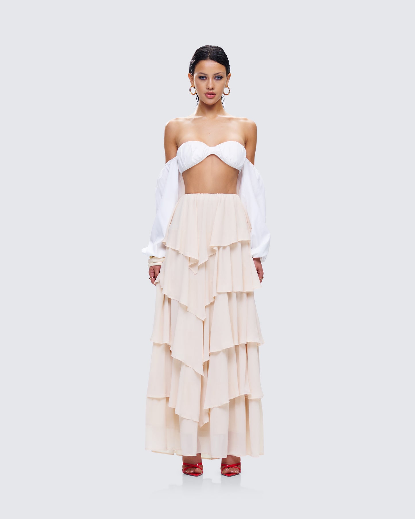 Milly Maxi Set model front
