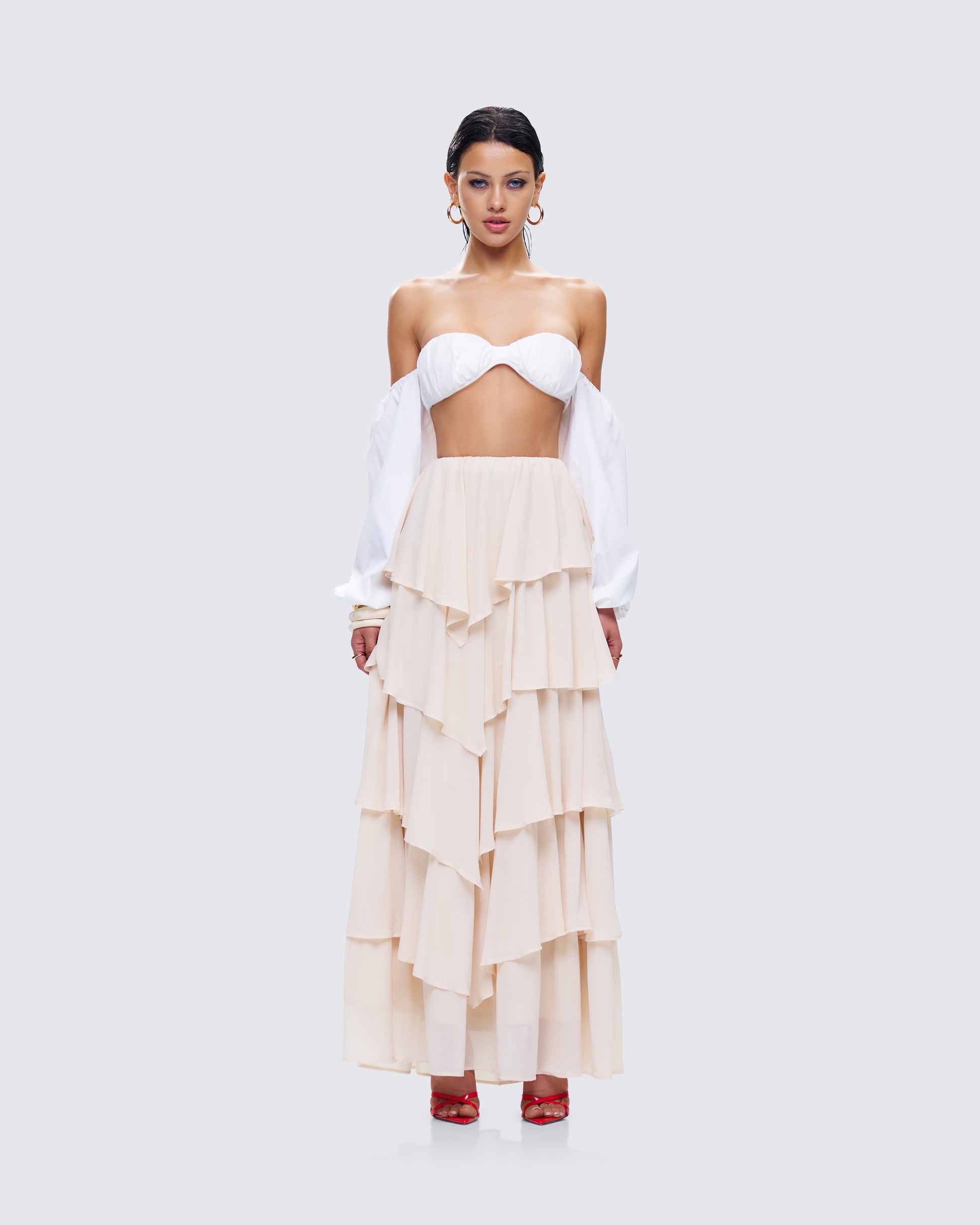 Milly Maxi Set model front
