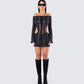 Mindy Black Mini Dress