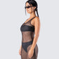 Mirla Black Jersey Bandeau Top