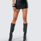 Monika Black Micro Mini Skirt