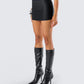 Monika Black Micro Mini Skirt
