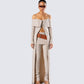 Myka Ribbed Set model front