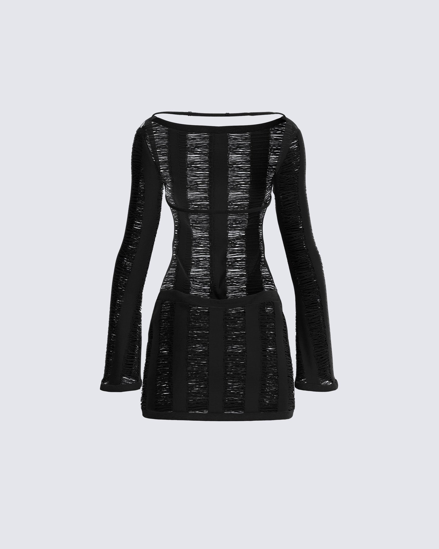 Mindy Black Mini Dress