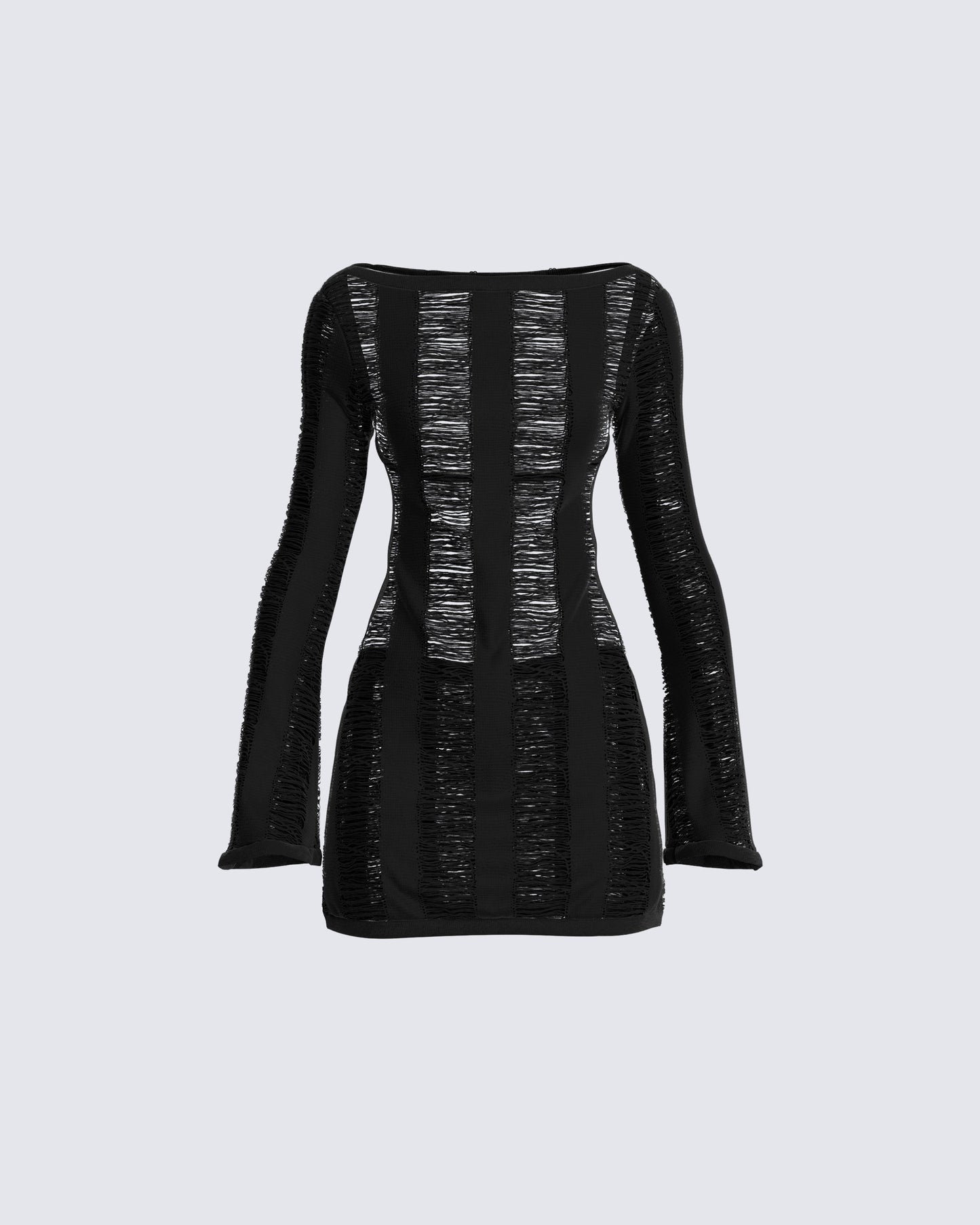 Mindy Black Mini Dress
