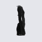 Mindy Black Mini Dress