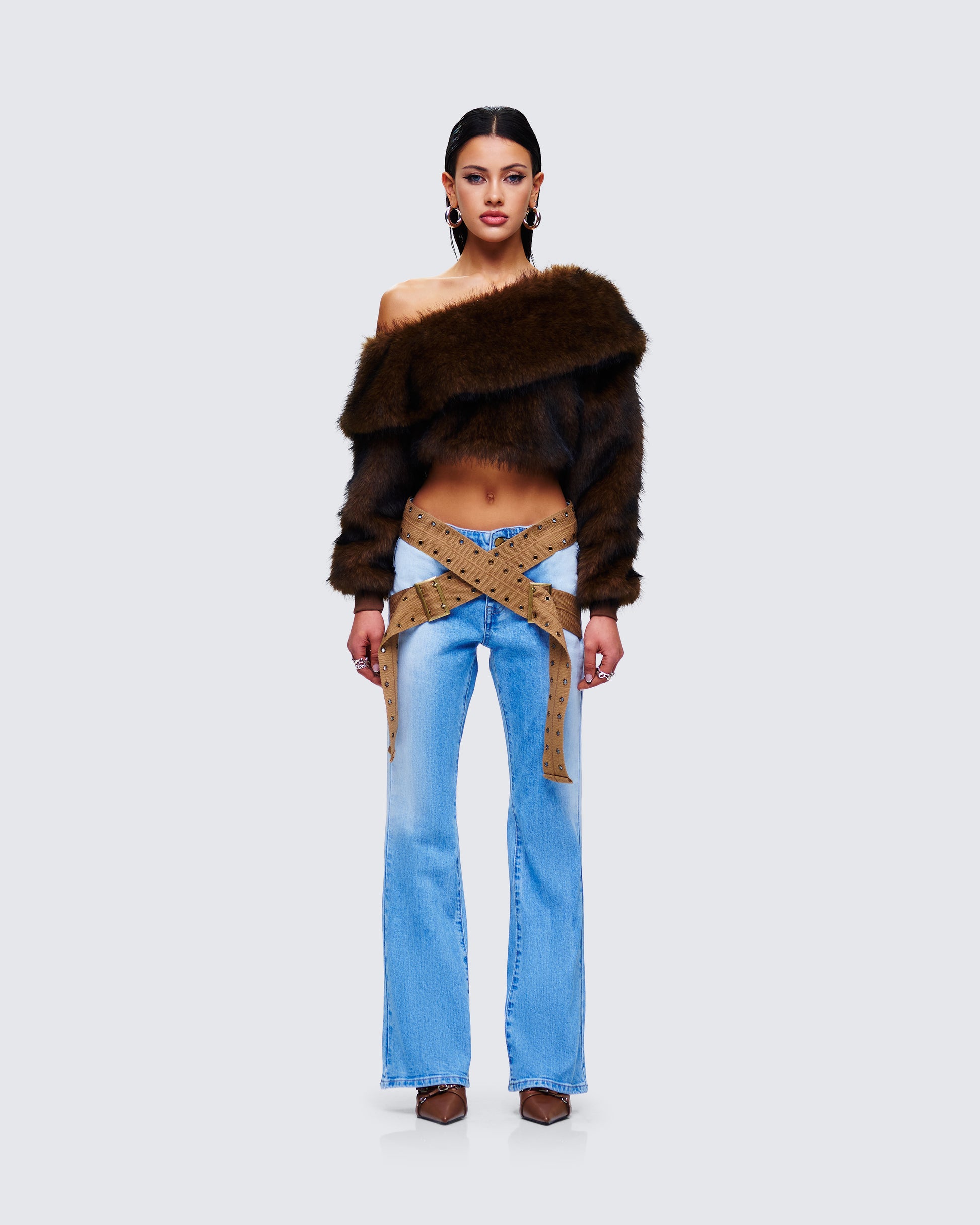 Nadi Belted Set model front