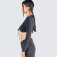 Nadia Black Jersey Top