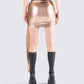 Bianca Metallic Gold Drape Skirt