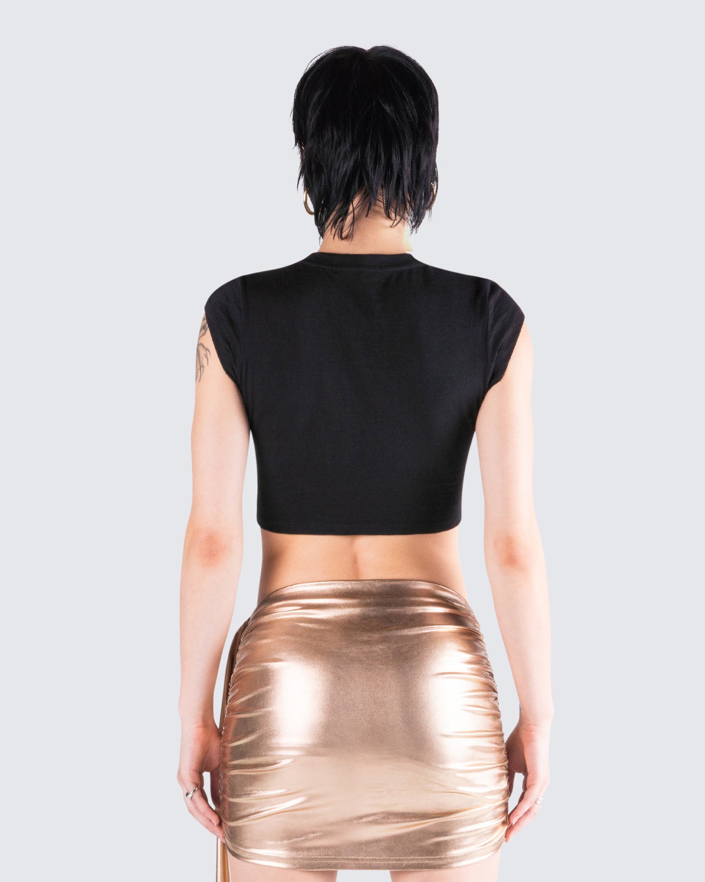 Naja Black Sagittarius Graphic Top