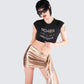 Naja Black Sagittarius Graphic Top