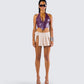 Nia Pleated Set model front