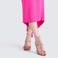 Nikki Pink Jewel Stiletto Heel