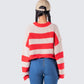 Nikko Stripe Sweater Knit Top