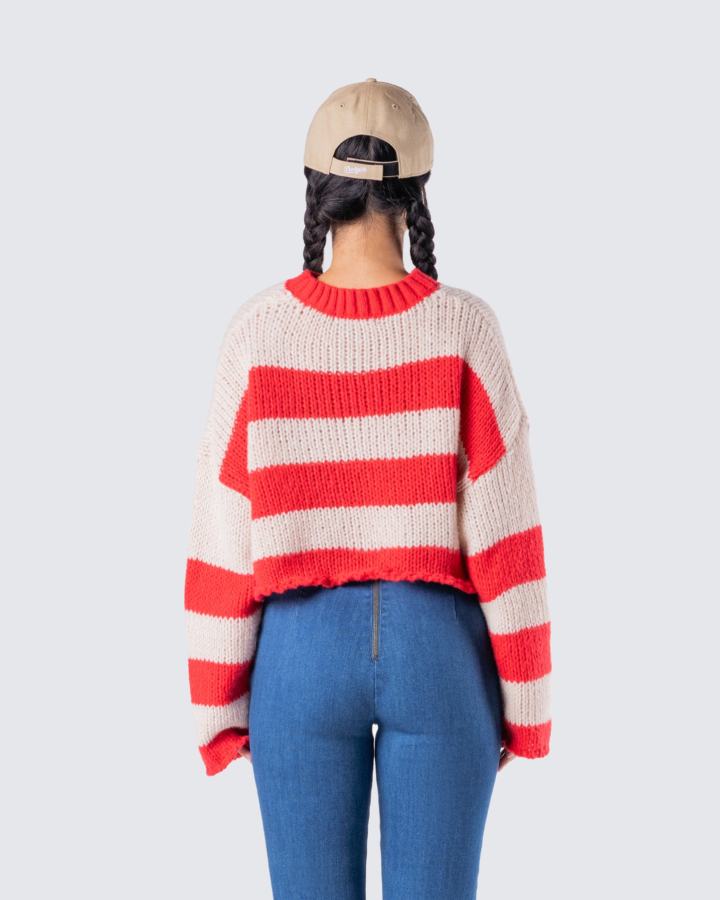 Nikko Stripe Sweater Knit Top