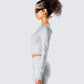 Noam Heather Grey Long Sleeve Top