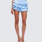 Oceana Blue Satin Ruffle Bloomer