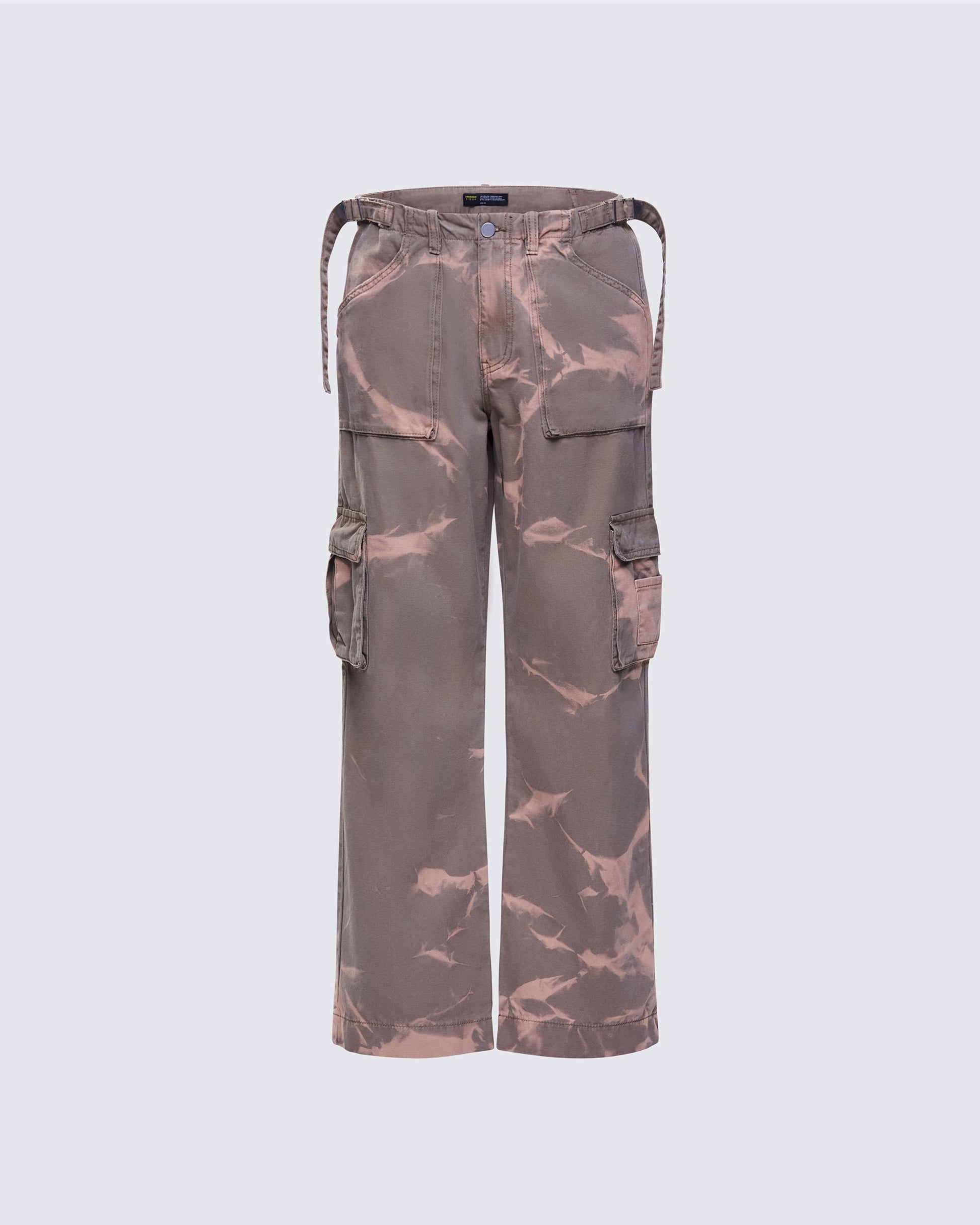 Oihana Brown Twill Cargo Pant product front