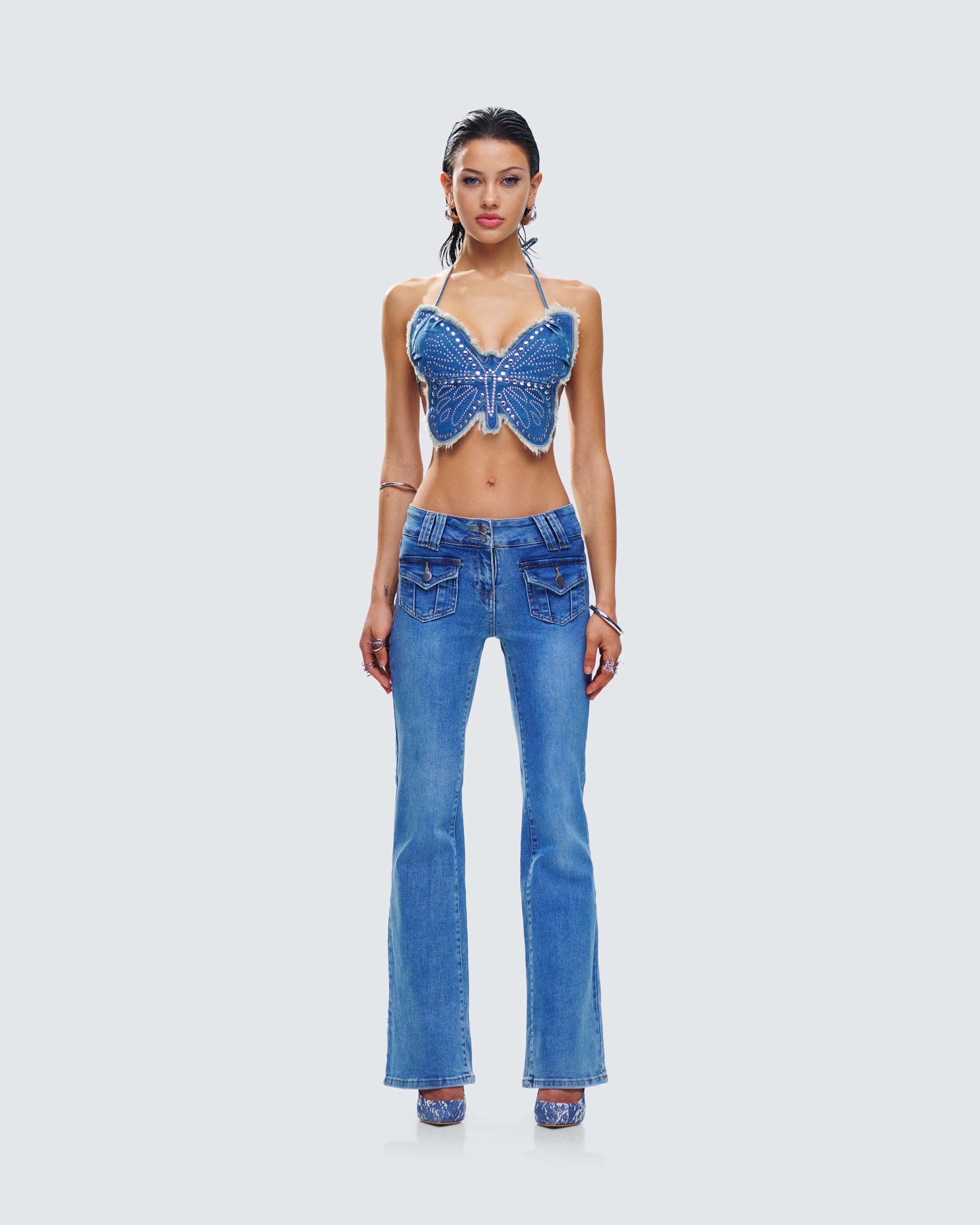 Olivette Y2K Set model front