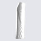 Orana White Satin Lace Skirt