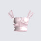 Orana Pink Satin Tie Top 3d product front