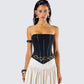 Orla Gold Chain Belt model front