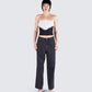 Padma Denim Set model front