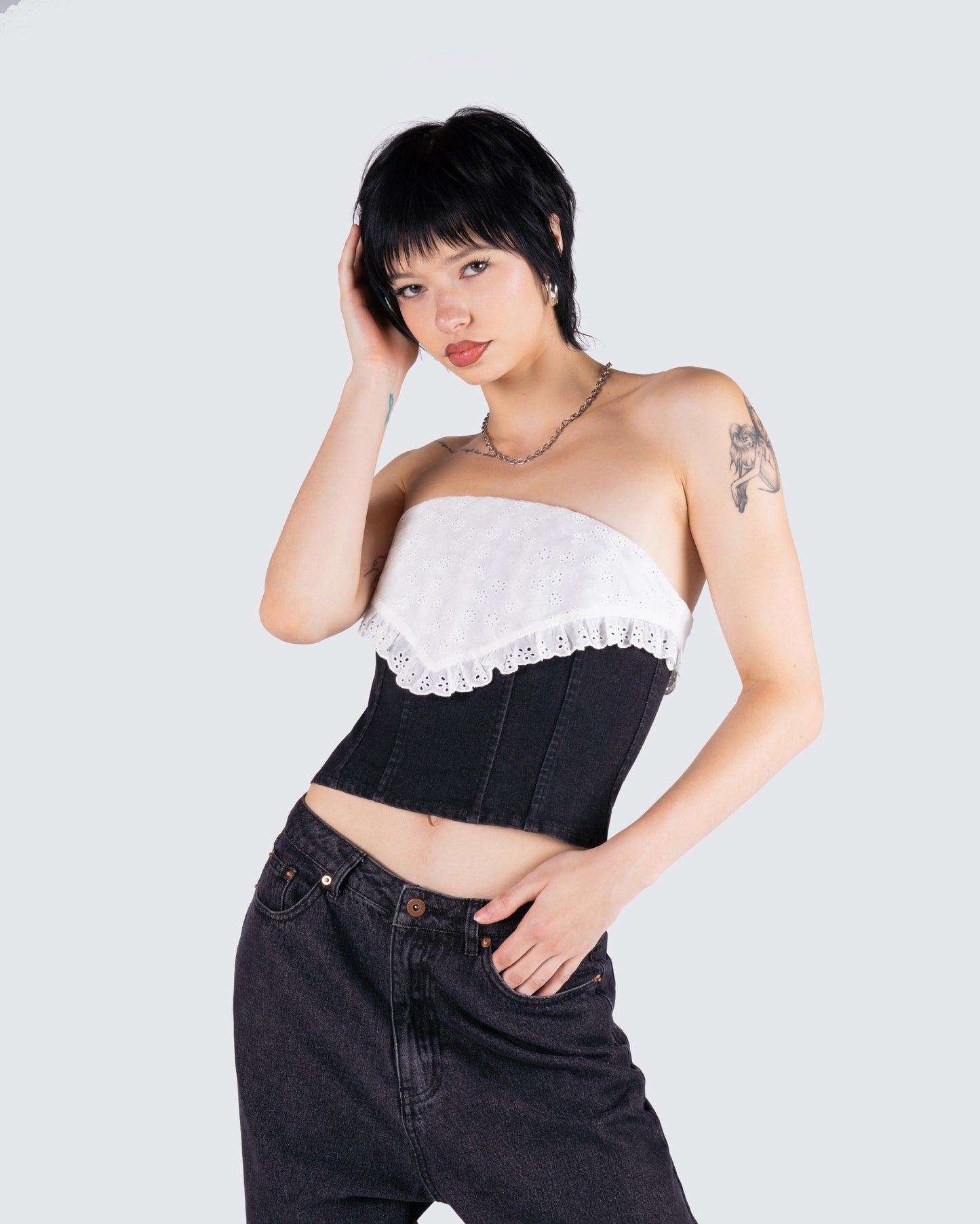Padma Denim Set