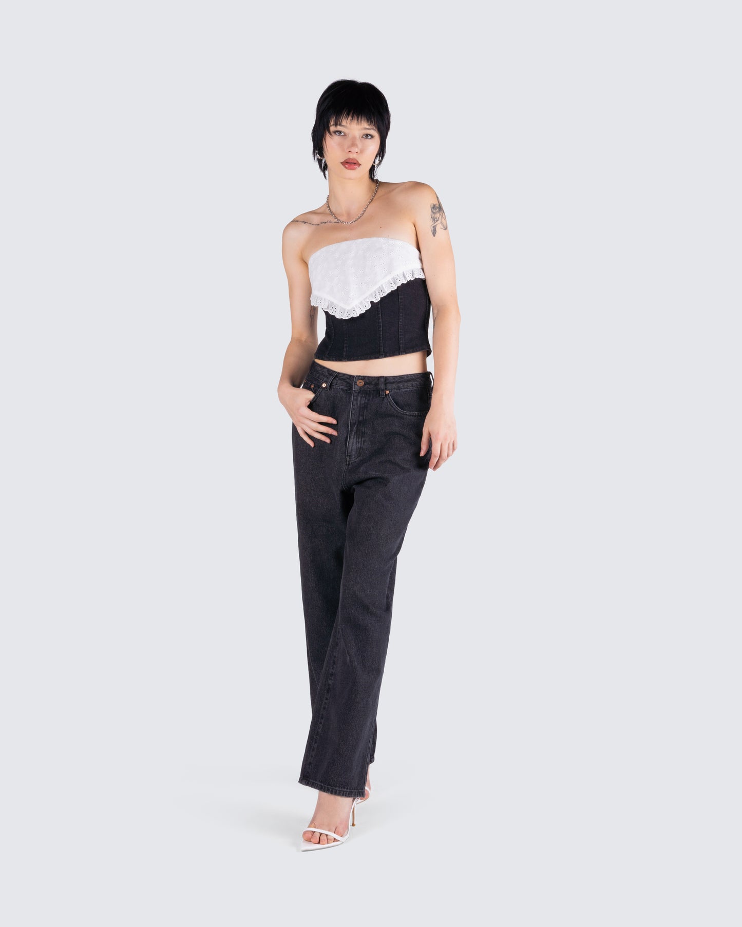Padma Denim Set