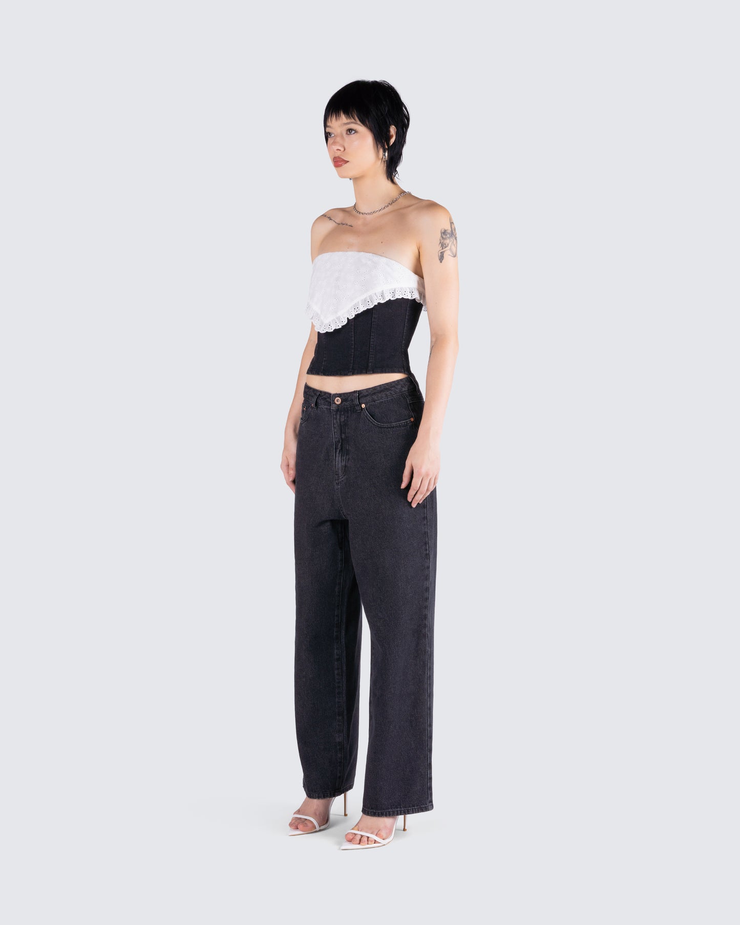 Padma Denim Set
