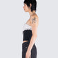 Padma Multi Eyelet Denim Tube Top
