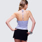 Pearle Silver Disc Sequin Cami Top