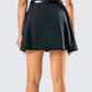 Perla Black Faux Leather Belt