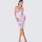 Phoebe Body Print Mini Dress
