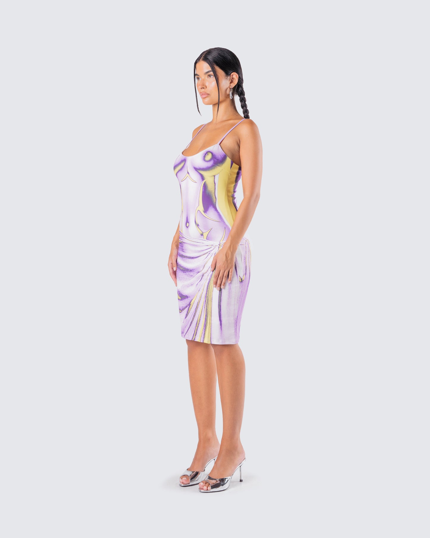 Phoebe Body Print Mini Dress