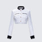 Pippa Ivory Tweed Cropped Jacket product front