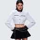 Pippa Ivory Tweed Cropped Jacket