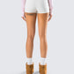 Priya Cream Rib Short