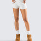 Priya Cream Rib Short