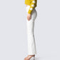 Lyle White V Waist Pant