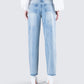 Rahel Blue Denim Pleat Jean