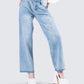 Rahel Blue Denim Pleat Jean