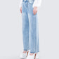 Rahel Blue Denim Pleat Jean