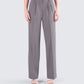 Reese Grey Tailored Pants model front