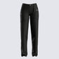 Renya Black Denim Paneled Jean 3d product front