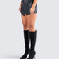 Rhett Black Mini Skirt