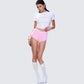 Rhoda White Lace Ankle Socks