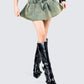 Richelle Washed Denim Mini Skirt