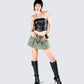 Richelle Washed Denim Mini Skirt