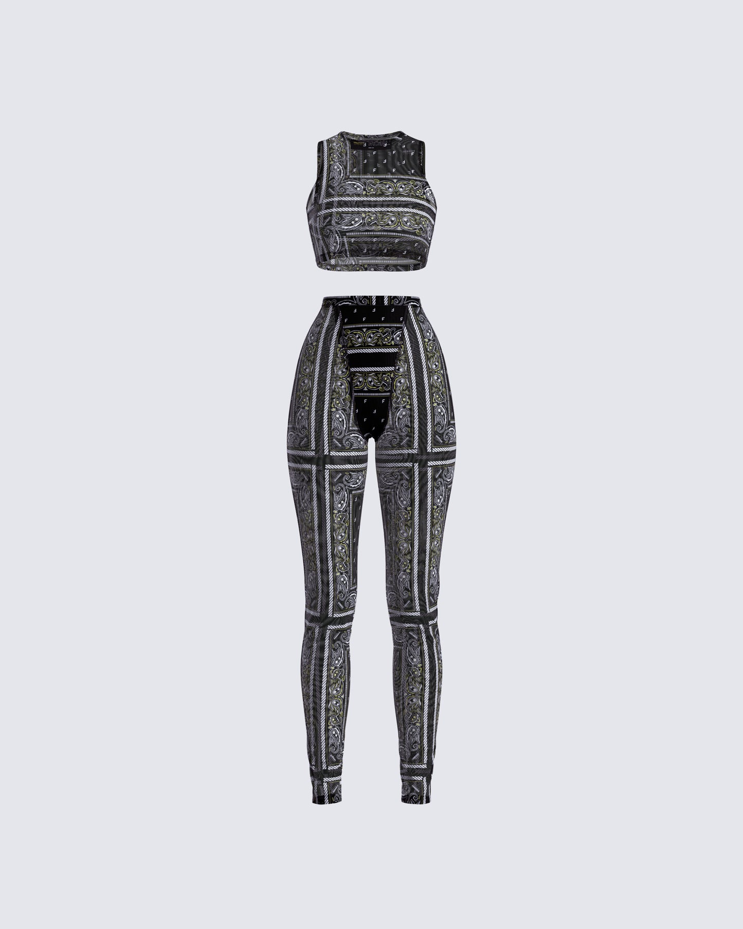 Rikku Bandana Mesh Set 3d product front